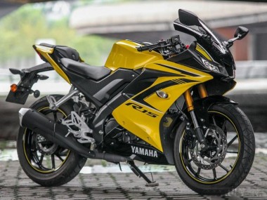 2018-2024 Yamaha YZF R15 Motorcycle Fairings - Yellow Black Australia for Sale