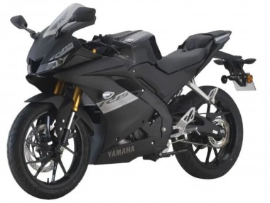 2018-2024 Yamaha YZF R15 Motorcycle Fairings - Matte Black Silver Australia for Sale