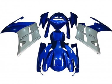 2007-2012 Yamaha FJR1300 Motorcycle Fairings - Blue Silver Australia for Sale