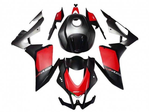 2009-2015 Aprilia RSV4 1000 Motorcycle Fairing Kits - Matte Black Red Grey Australia for Sale