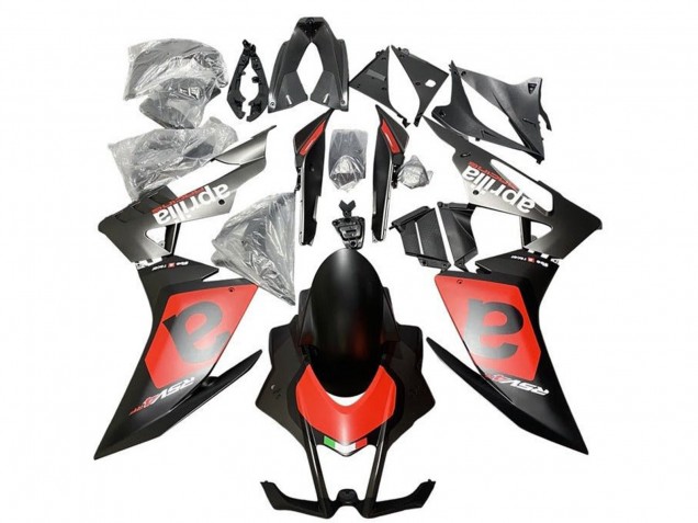 2009-2015 Aprilia RSV4 1000 Motorcycle Fairings - Matte Black Red White Australia for Sale