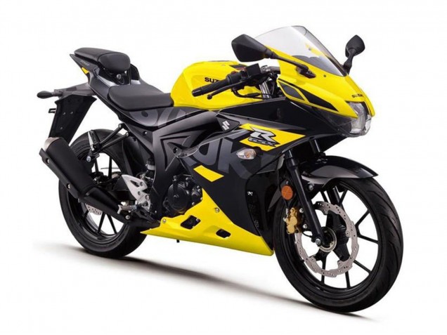 2017-2025 Suzuki GSXR125 Motorcycle Fairings - Yellow Australia for Sale