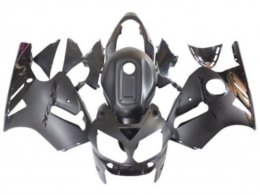 2000-2001 Kawasaki ZX12R Motorcycle Fairings - Matte Black Glossy Black Australia for Sale