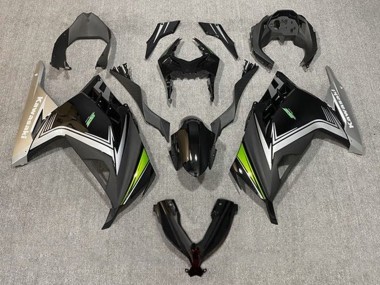 2013-2024 Kawasaki EX300 Motorcycle Fairings - Glossy Black Matte Black Silver Green Australia for Sale