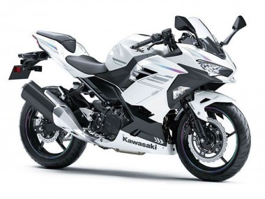2018-2024 Kawasaki Ninja 400 Motorcycle Fairings - Pearl White Blizzard Australia for Sale