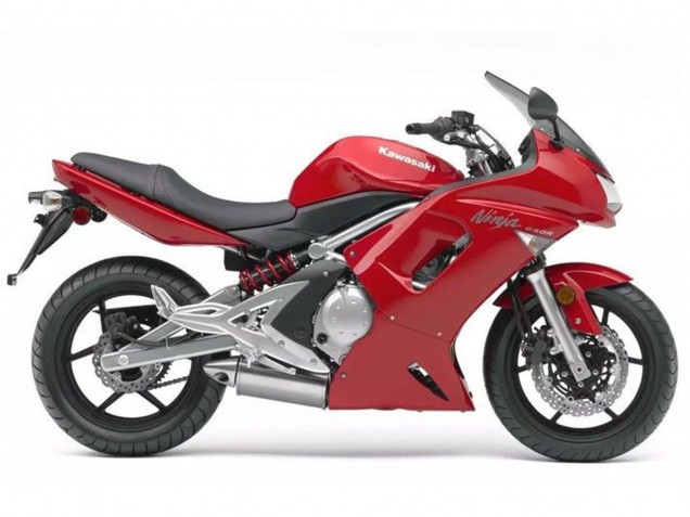 2006-2008 Kawasaki Ninja 650 EX650 Motorcycle Fairings - Red Australia for Sale