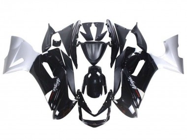 2006-2008 Kawasaki Ninja 650 EX650 Motorcycle Fairings - Glossy Black White Australia for Sale
