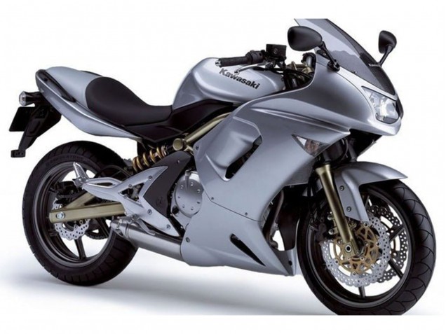 2006-2008 Kawasaki Ninja 650 EX650 Motorcycle Fairings - Metallic Silver Australia for Sale