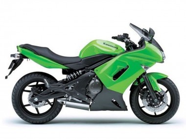 2006-2008 Kawasaki Ninja 650 EX650 Motorcycle Fairings - Green Matte Black Australia for Sale