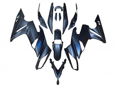 2009-2011 Kawasaki Ninja 650 EX650 Motorcycle Fairings - Matte Black Blue Australia for Sale