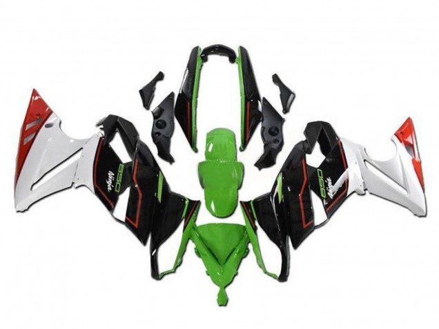 2009-2011 Kawasaki Ninja 650 EX650 Motorcycle Fairings - Green Black White Red Australia for Sale