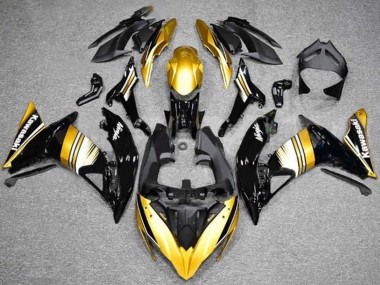 2017-2019 Kawasaki Ninja 650 EX650 Motorcycle Fairings - Gold Black White Australia for Sale