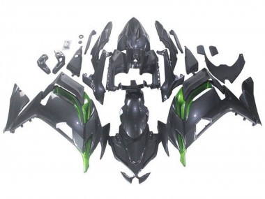 2020-2025 Kawasaki Ninja 650 EX650 Motorcycle Fairings - Faux Carbon Fiber Green Australia for Sale