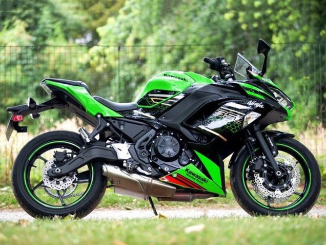 2020-2026 Kawasaki Ninja 650 EX650 Motorcycle Fairings - Green Black Red Honeycomb Australia for Sale