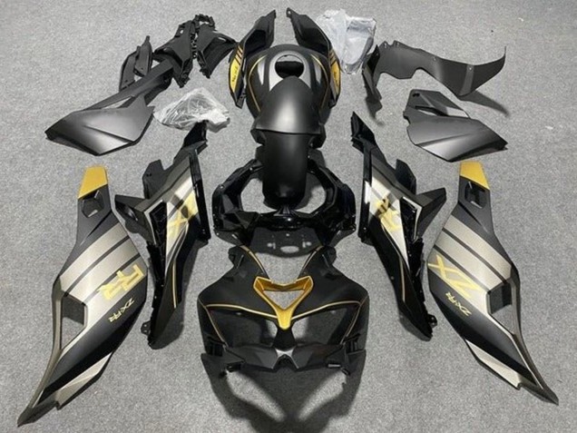 2019-2025 Kawasaki ZX25R ZX-25R Motorcycle Fairings - Matte Black Grey Gold Glossy Black Australia for Sale