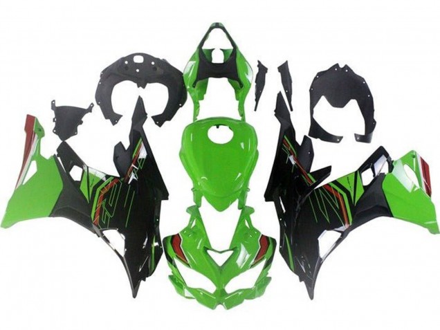 2019-2025 Kawasaki ZX25R ZX-25R Motorcycle Fairings - Green Black Red Australia for Sale