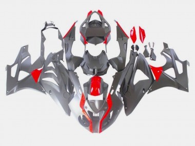 2009-2014 BMW S1000RR Bike Fairings - Red Matte Black Australia for Sale