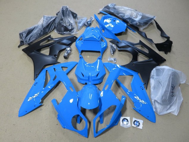 2009-2014 BMW S1000RR Bike Fairings - Blue Matte Black Australia for Sale