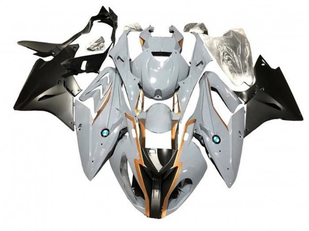 2015-2016 BMW S1000RR Motorcycle Fairings - Nardo Grey Gold Matte Black Australia for Sale