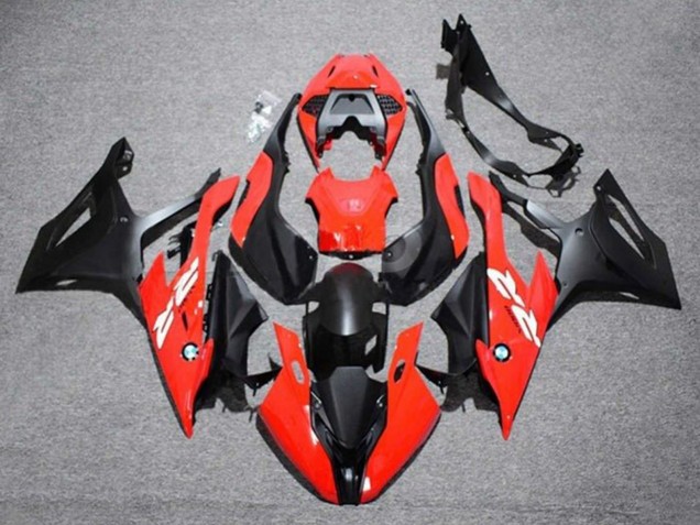 2019-2022 BMW S1000RR Motorcycle Fairing - Red White Matte Black Australia for Sale