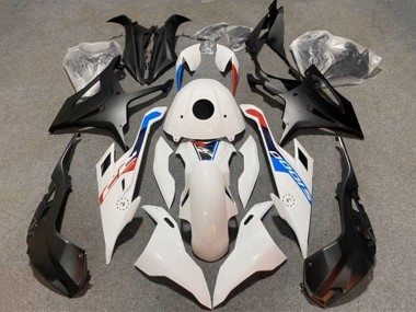 2019-2022 BMW S1000RR Motorcycle Fairings - Glossy White Matte Black Blue Australia for Sale