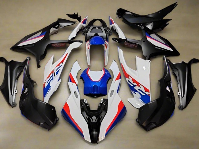 2019-2022 BMW S1000RR Motorcycle Fairings - White Red Blue Black Australia for Sale