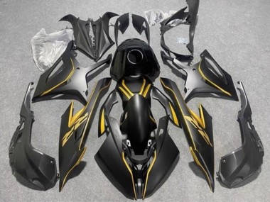 2019-2022 BMW S1000RR Motorcycle Fairings - Matte Black Gold Australia for Sale