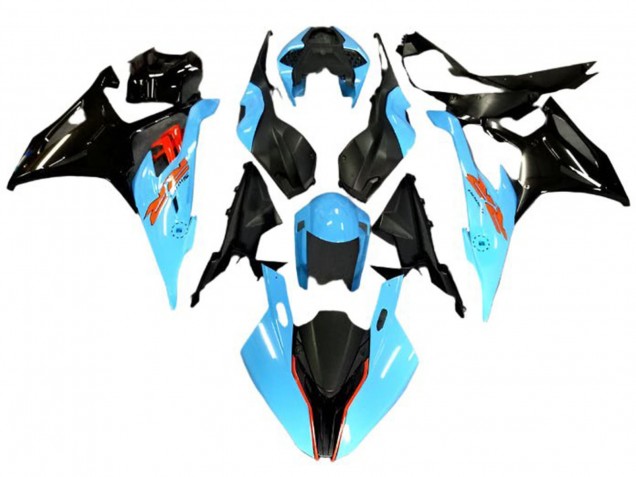 2019-2022 BMW S1000RR Motorcycle Fairings - Light Blue Black Red Australia for Sale