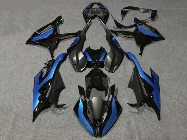 2019-2022 BMW S1000RR Motorcycle Fairings - Black Metallic Blue Australia for Sale