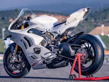 2022-2024 Ducati Panigale V4 V4S Motorcycle Fairings - White Australia for Sale