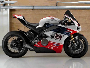 2018-2019 Ducati Panigale V4 V4S Motorcycle Fairings - Silver Red Black Australia for Sale