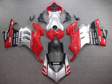 2020-2021 Ducati Panigale V4 V4S Motorcycle Fairings - Silver Red Glossy Black Australia for Sale