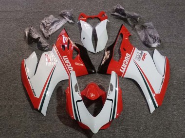 2011-2014 Ducati Panigale 1199 Motorcycle Fairings - White Red Green Glossy Black Corse Australia for Sale