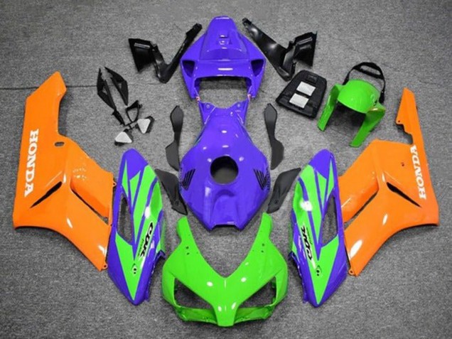 2004-2005 Honda CBR1000RR Motorcycle Fairings - Purple Green Orange Australia for Sale