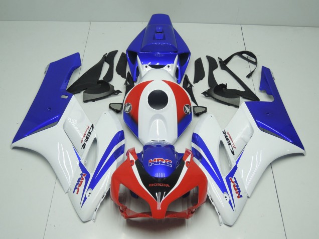 2004-2005 Honda CBR1000RR Motorcycle Fairings - White Red Blue HRC Australia for Sale