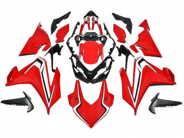 2019-2021 Honda CBR500R Motorcycle Fairing Kits - Red White Black Australia for Sale