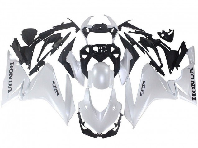 2019-2021 Honda CBR500R Motorcycle Fairings - White Australia for Sale