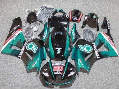 2013-2023 Honda CBR600RR Motorcycle Fairings - Teal Blue Glossy Black Petronas 20 Australia for Sale