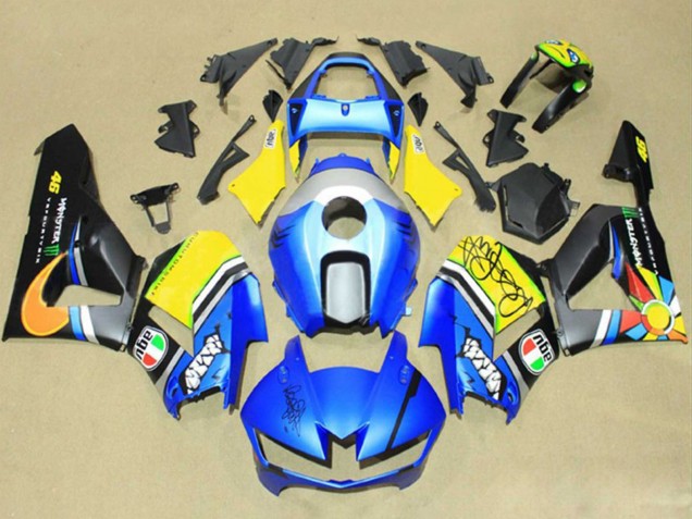 2013-2023 Honda CBR600RR Motorcycle Fairings - Blue Yellow Matte Black Green Monster Australia for Sale