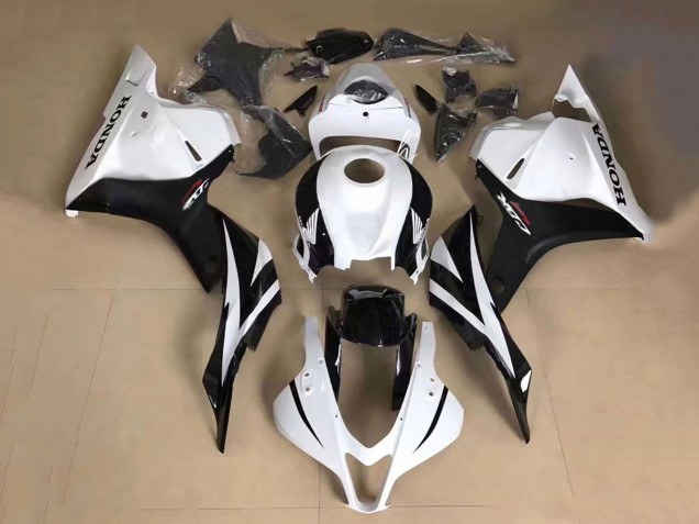 2013-2023 Honda CBR600RR Motorcycle Fairing - White Glossy Black Australia for Sale