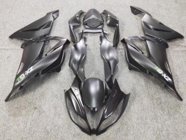 2013-2018 Kawasaki ZX6R Motorcycle Fairings - Matte Grey Australia for Sale
