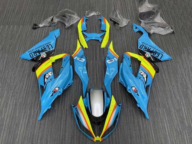 2013-2018 Kawasaki ZX6R Motorcycle Fairings - Light Blue Yellow Orange Black Silver Australia for Sale