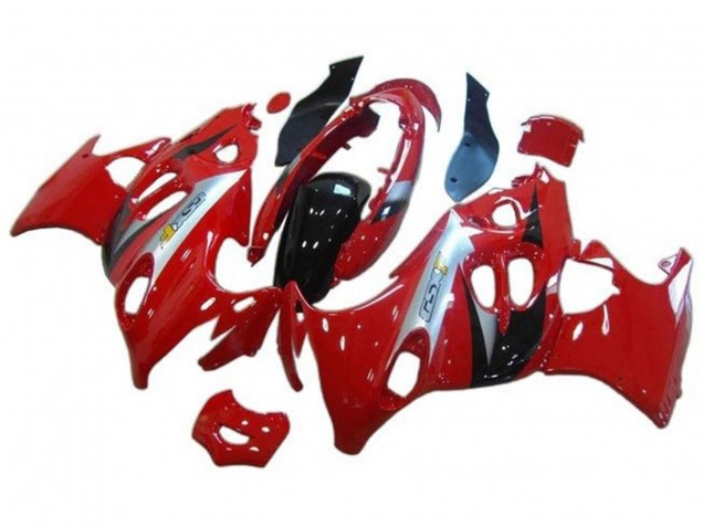 2004-2006 Suzuki GSX600F/GSX750F Motorcycle Fairings - Red Silver Black Australia for Sale