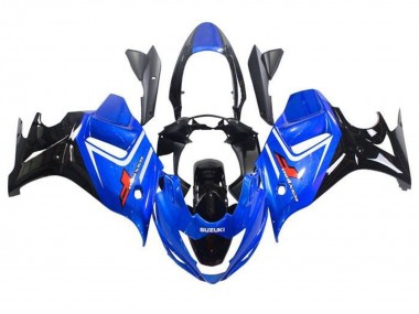 2008-2013 Suzuki GSX650F Motorcycle Fairings - Blue White Glossy Black Australia for Sale
