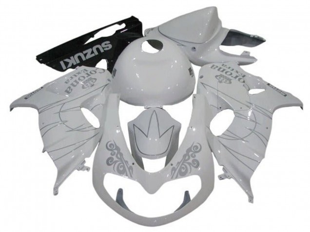 1998-2003 Suzuki TL1000R Motorcycle Fairings - White Silver Corona Australia for Sale