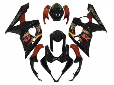2005-2006 Suzuki GSXR 1000 Motorcycle Fairings - Black Red Yellow Grey Australia for Sale