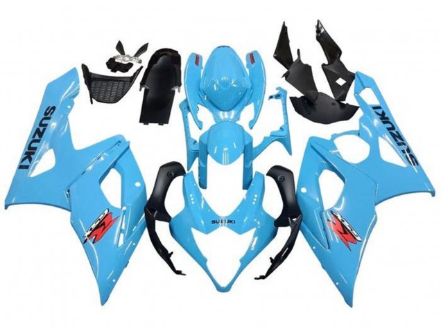 2005-2006 Suzuki GSXR 1000 Motorcycle Fairings - Light Blue Black Red Australia for Sale