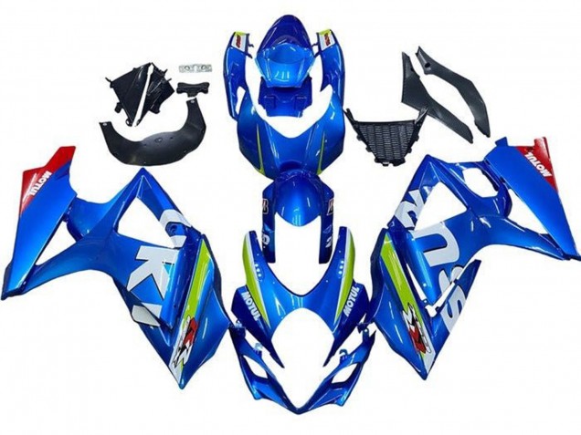 2005-2006 Suzuki GSXR 1000 Motorcycle Fairing - Blue Green White Red Australia for Sale