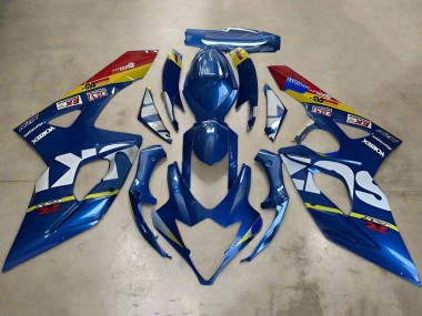 2005-2006 Suzuki GSXR 1000 Motorcycle Fairings - Blue White Yellow Red Australia for Sale