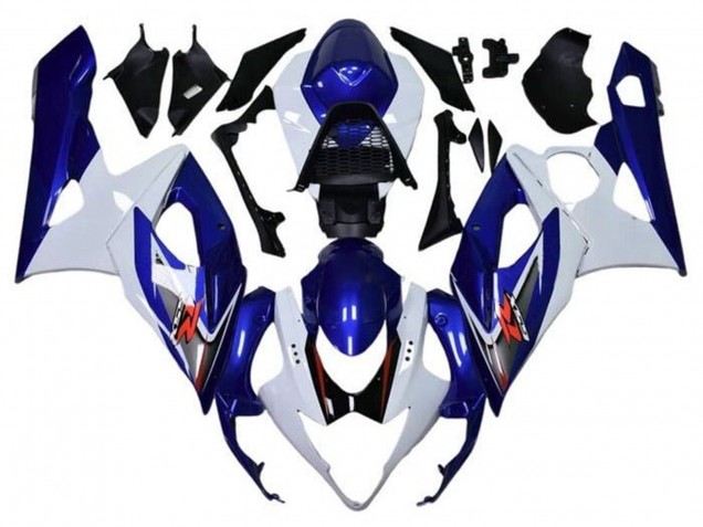 2005-2006 Suzuki GSXR 1000 Motorcycle Fairings - White Blue Red Australia for Sale